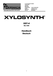 Wernick Xylosynth XS7-4 Handbuch