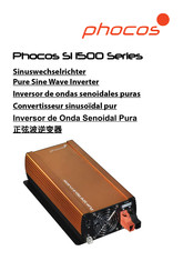 Phocos SI 1500 serie Bedienungsanleitung