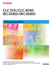 Canon CLC5151 Referenzhandbuch