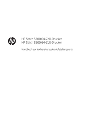 HP Stitch S500 Handbuch
