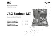 JRG Sanipex MT Bedienungsanleitung