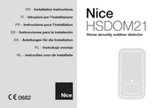Nice HSDOM21 Anleitungen Für Die Installation