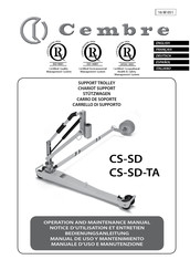 Cembre CS-SD Bedienungsanleitung