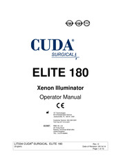 Cuda surgical ELITE 180 Bedienungsanleitung