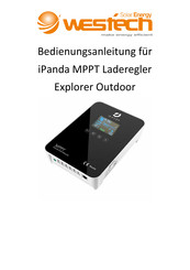 WESTECH iPanda MPPT Explorer Outdoor Bedienungsanleitung