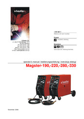 bester Magster-280 4x4 Bedienungsanleitung