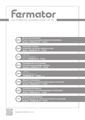 Fermator PREMIUM VF - TITAN Installationshandbuch