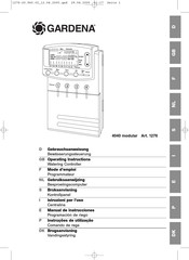 Gardena 4040 mudular Gebrauchsanweisung