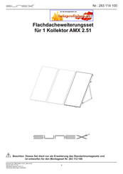 Sunex AMX 2.51 Bedienungsanleitung