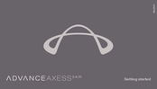Advance AXESS 3 AIR Handbuch