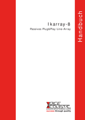Voice Acoustic Ikarray-8 Handbuch
