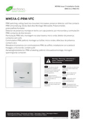 CP Electronics MWS1A-C-PRM-VFC Installationsanleitung