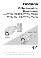 Panasonic WV-SPW311AL Bedienungsanleitung