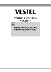 VESTEL VEH11026 Bedienungsanleitung