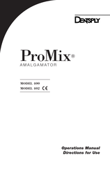 DENTSPLY ProMix 400 Betriebsanleitung, Gebrauchsanweisung