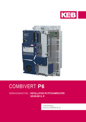 Keb COMBIVERT P6 Gebrauchsanleitung