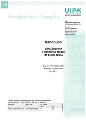 VIPA TM-E 900-1E650 Handbuch