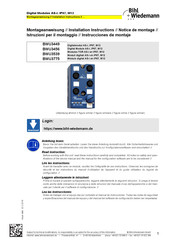 bihl+Wiedemann BWU3456 Montageanweisung