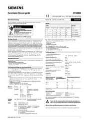 Siemens 3TK2834 Betriebsanleitung