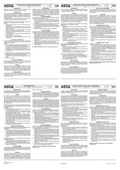 Asco 210 Serie Betriebsanleitung