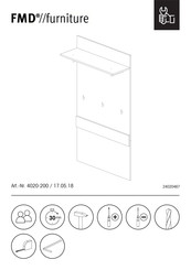 FMD//furniture 4020-200 Montageanleitung