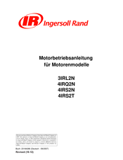 Ingersoll-Rand 4IRS2N Motorbetriebsanleitung