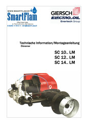 Giersch SC 10.2 LM-850-3200 kW Technische Information/Montageanleitung