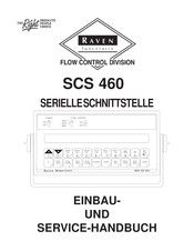 Raven SCS 460 Einbau- Und Service-Handbuch