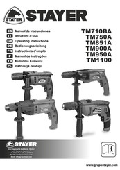 stayer TM851A Bedienungsanleitung