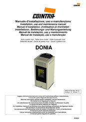 Cointra DONIA Installations-, Bedienungs- Und Wartungsanleitung