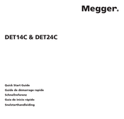 Megger DET24C Schnellreferenz