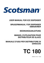 Scotsman TC 180 Bedienungsanleitung