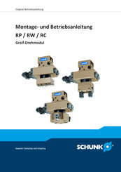 SCHUNK RP series Montage- Und Betriebsanleitung