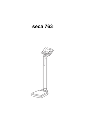 Seca 763 Bedienungsanleitung Und Garantieerklärung
