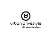 urban drivestyle UNI Micro QSEB03 Handbuch