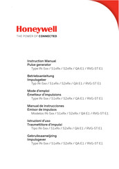 Honeywell RVG-ST E1 Betriebsanleitung