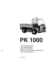 Grillo PK 1000 Gebrauchs- Und Wartungsanleitung