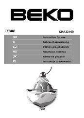 Beko CHA33100 Gebrauchsanweisung