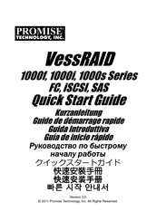 Promise Technology VessRAID 1840f+ Kurzanleitung