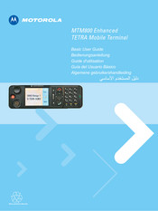 Motorola MTM800 Enhanced Bedienungsanleitung
