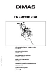 DIMAS FS 350/400 C-03 Betriebs- Und Wartungsanleitung