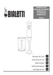 Bialetti FMX35 Gebrauchsanleitung