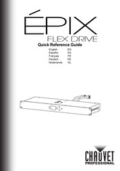 Chauvet Professional EPIX FLEX DRIVE Schnellreferenzanleitung