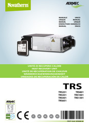 AERMEC TRS351 Eindeutiges Handbuch