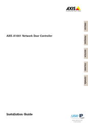 Axis Communications A1001 Installationsanleitung