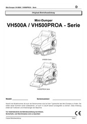 Lumag VH500/GXA Originalbetriebsanleitung