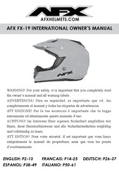 AFX FX-19 Bedienungsanleitung