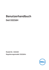 Dell D2216H Benutzerhandbuch