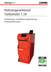 Strebel Turbomatic 1.18 Aufstellungs- Und Bedienungsanleitung