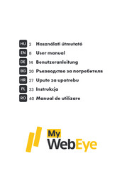 WebEye X-Serie Benutzeranleitung